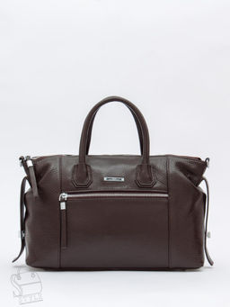 Сумка женская кожаная 1061C coffee Polina&Eiterou