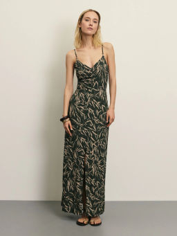 Миди сарафан с принтом / Zarina  фото 2