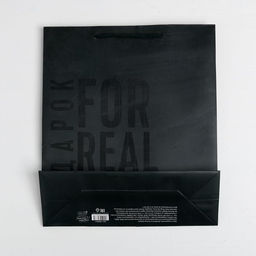 Цена за 2 шт. Пакет подарочный ламинированный, упаковка, «Мужская воля», M 25.5 х 30 х 9 см