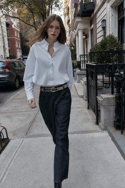 POPLIN BALLOON SHIRT - Zara фото 2