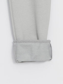 Rahat Kal?p Beli Lastikli Bask?l? Erkek ?ocuk Jogger E?ofman Alt? - Waikiki фото 3