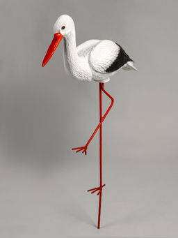 Садовая фигура из полистоуна «Аист», 75×51×17 см