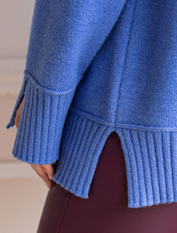 VILATTE / Джемпер с воротом на молнии из пряжи с кашемиром  фото 3