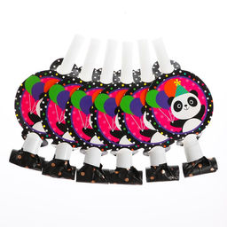 Дудка язычок «Панда», набор 6 шт.