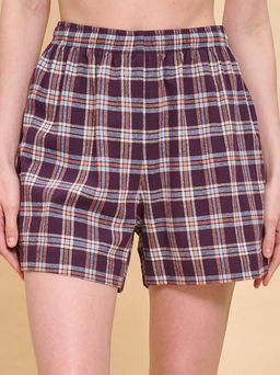 PELICAN, шорты женские, Сливовый