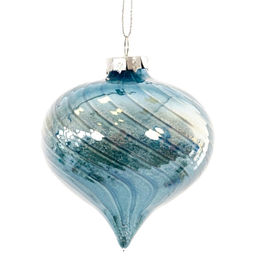 Украшение новогоднее "Капля", L8 W8 H9 см