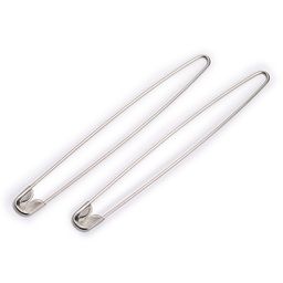 Булавки английские PRYM 081290 для незакрытых петель сталь в блистере 2 шт 135 мм под никель