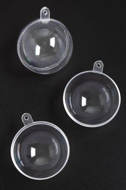 Пластиковая основа для декора 4 см Шар (10 шт) SF-3353 - Больше подарков фото 2