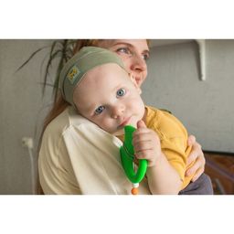 Прорезыватель силиконовый на держателе Котик, Крошка Я  фото 8