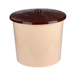 Бак универсальный 75л (с крышкой)(бежевый) М3467