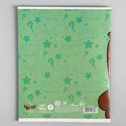 Цена за 20 шт. Тетрадь в клетку 48 л., картонная обложка «Лучшие друзья», Гравити Фолз