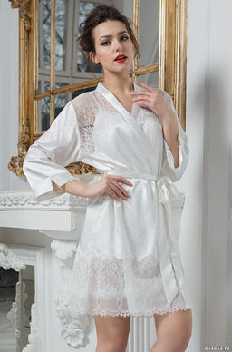 Princess 8043 Короткий халат кимоно Mia-Amore