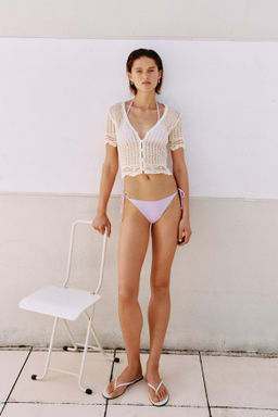 Top playero efecto crochet - H&m фото 6