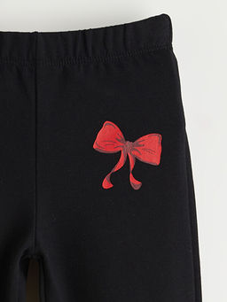 Beli Lastikli K?z ?ocuk Tayt Pantolon