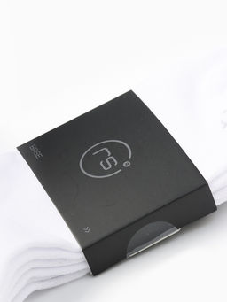 Носки мужские спортивные с компрессией, набор 3 пары Resport, размер 42-45, белые