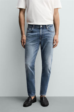 JEANS SLIM FIT B?SICO / Azul - Zara фото 2