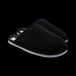 Тапочки домашние 10249-1 черные