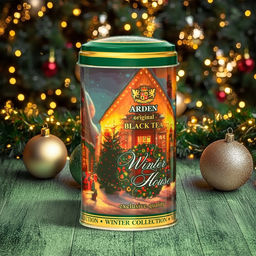 Чай чёрный Arden Новогодняя коллекция, со вкусом мохито, 100 г