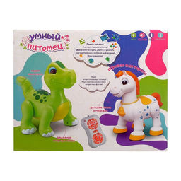 Робот динозавр Умный питомец ZHORYA, программируемый, на пульте управления, интерактивный: звук, свет, на батарейках, на русском языке - Simaland фото 12