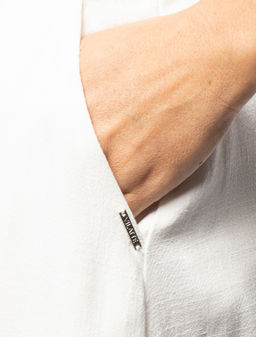 VILATTE / Легкие брюки палаццо изо льна с вискозой  фото 2