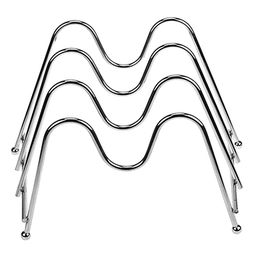 Подставка для крышек хромированная 21,5х14х13,5см s4мм (Китай) - Домашняя мода фото 2