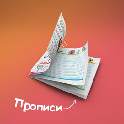 Цена за 6 шт. Прописи «Задания», 20 стр., А5, Маша и Медведь