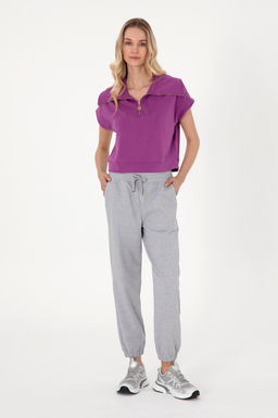 Kad_n Gri Melanj E_ofman Alt_ Sepette S_rpriz _ndirim