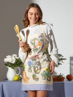 Фартук Этель Уютные коты 60х70 см, 100% хл, саржа 190 г/м2  фото 9