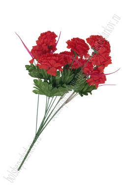 Букет цветов 48 см "Гвоздики" R-009