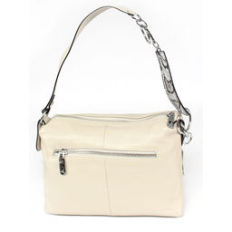Сумка женская натуральная кожа GU 2033-3788, 1отд, плечевой ремень, бежевый SALE 261559 - Adelia фото 7