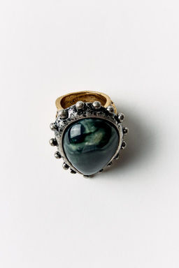 COWBOY RESIN STONE RING - Zara фото 4