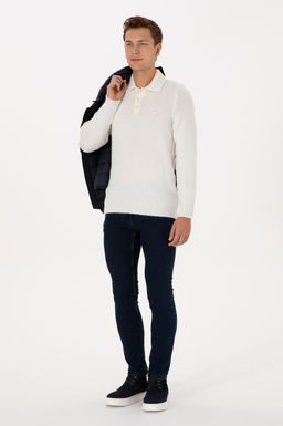 Erkek Koyu Mavi Slim Fit Jean Pantolon - U.s. polo assn фото 3