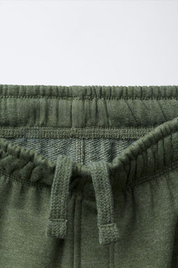 BRUSHED FLEECE SWEATSHIRT AND TROUSERS SET WITH SLOGAN - Zara фото 7