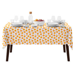 Солнечная Скатерть 220х145см, длина стола до 180см, на 8-10 персон, хлопок Премиум 186г/м2, Домашняя мода (Россия) фото 4
