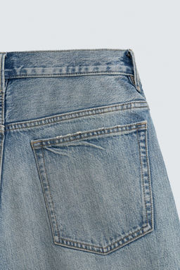 BERMUDA DENIM BAGGY FIT / Azul medio - Zara фото 10