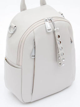 Рюкзак 19017 gray white Polina&Eiterou