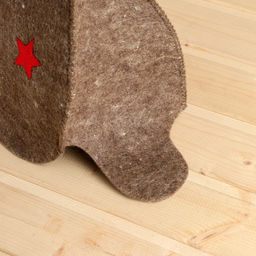 Шапка для бани Буденовка темная, МИКС - Добропаровъ фото 2