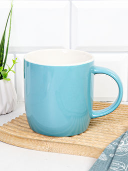 Кружка 400 мл / HQ-308 /уп 12/48/ ПРОМО АКЦИЯ/Голубая - ГалеонТрейд фото 2