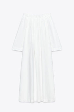 100% LINEN DRESS ZW COLLECTION - Zara фото 5