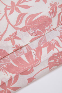 Trendyolmilla Home Pembe Pamuk Polyester Kar?s?ml? Cicek Desenli Tek Kisilik Nevresim Tak?m? 160x220cm TPHSS25TKN00003  фото 6