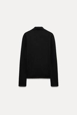 SOFT POLO COLLAR SWEATER - Zara фото 8