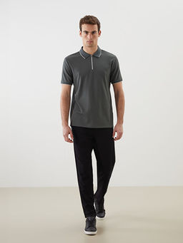 Polo Yaka Erkek Dokulu Ti??rt