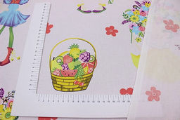 Перкаль Пепита - девочка, (комп), ш.1.5м, хлопок-100%, 105гр/м.кв - Купава фото 3