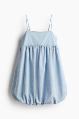 Vestido con bajo burbuja