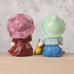 Цена за 4 шт. Фигурка Мальчик,Девочка висячие ножки 11 см / XC940 /уп 4/240/ - ГалеонТрейд фото 2