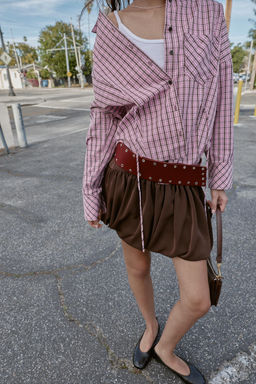 BALLOON MINI SKIRT - Zara фото 2
