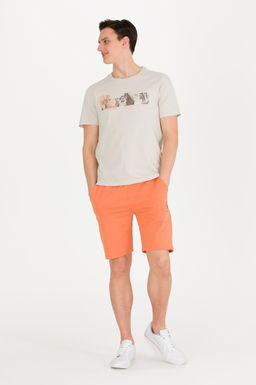 Мужские вязаные шорты кирпичного цвета Неожиданная скидка в корзине - U.s. polo assn фото 3