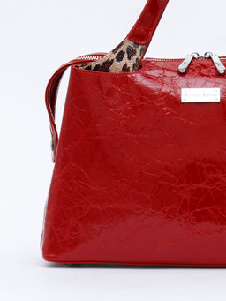 Сумка женская кожаная 9613-1S wine red Velina Fabbaino-Safenta в Новосибирске