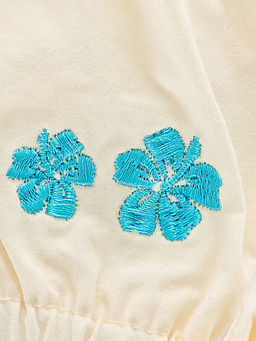 Шорты для девочки UD 0371 кремовый - Mini maxi фото 7