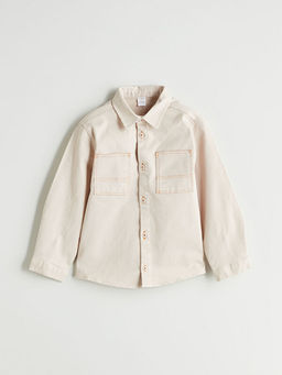 Uzun Kollu Basic Erkek ?ocuk G?mlek